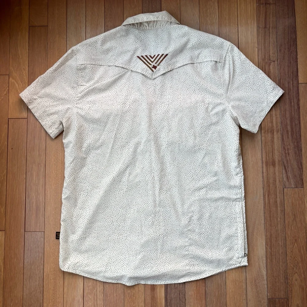 Howler Brothers Cream Button Down Shirt - Picture 3 of 6